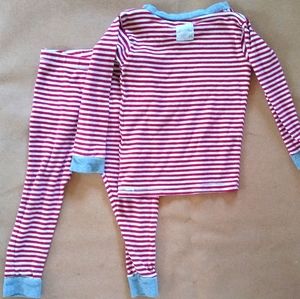 Burt's Bees Baby striped pajamas 2T